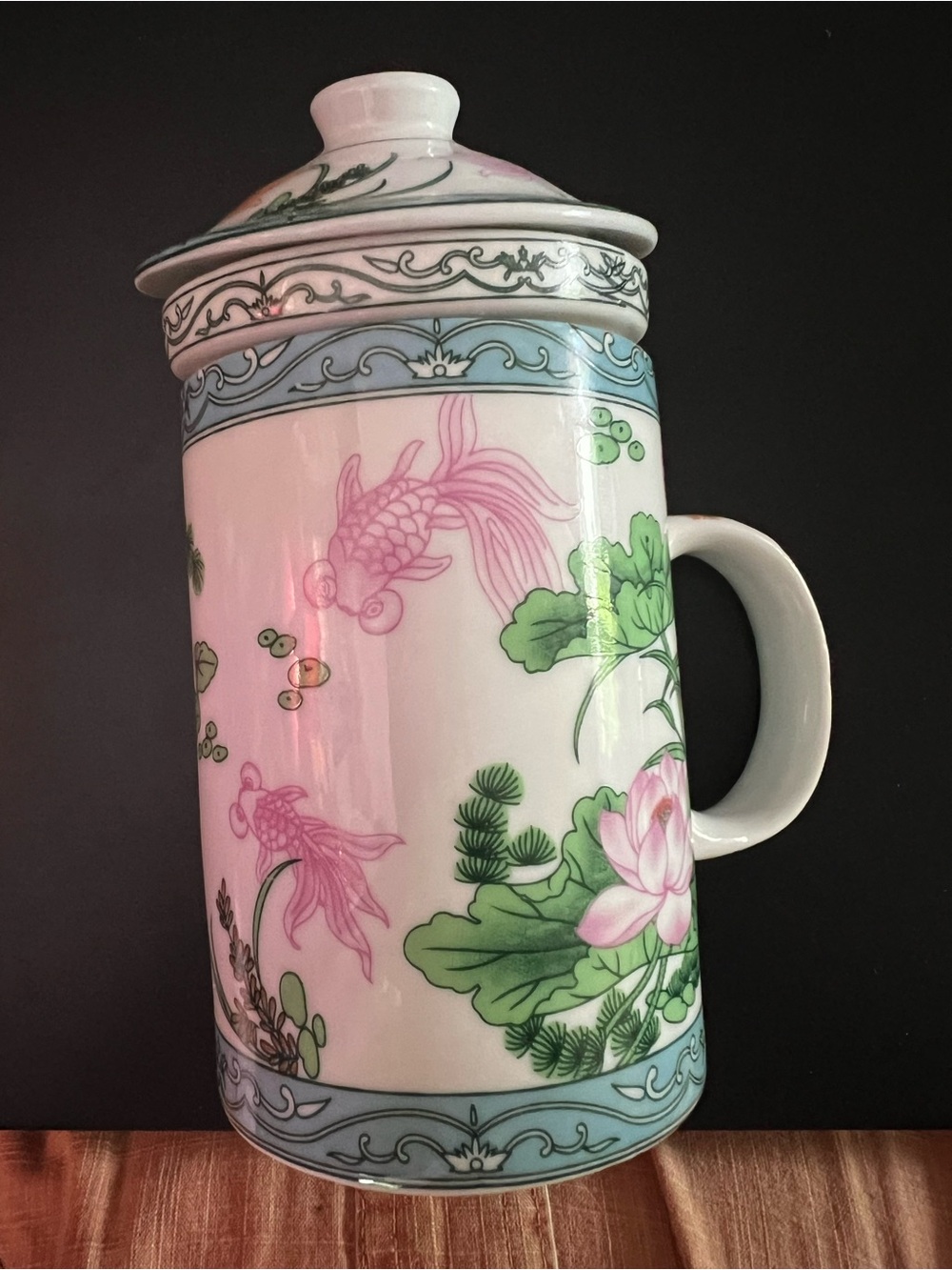 Tea Mug with Strainer & Lids